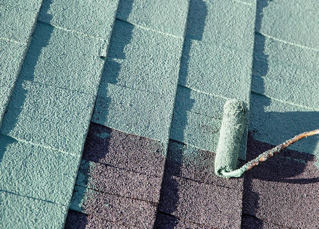 屋根塗装の写真